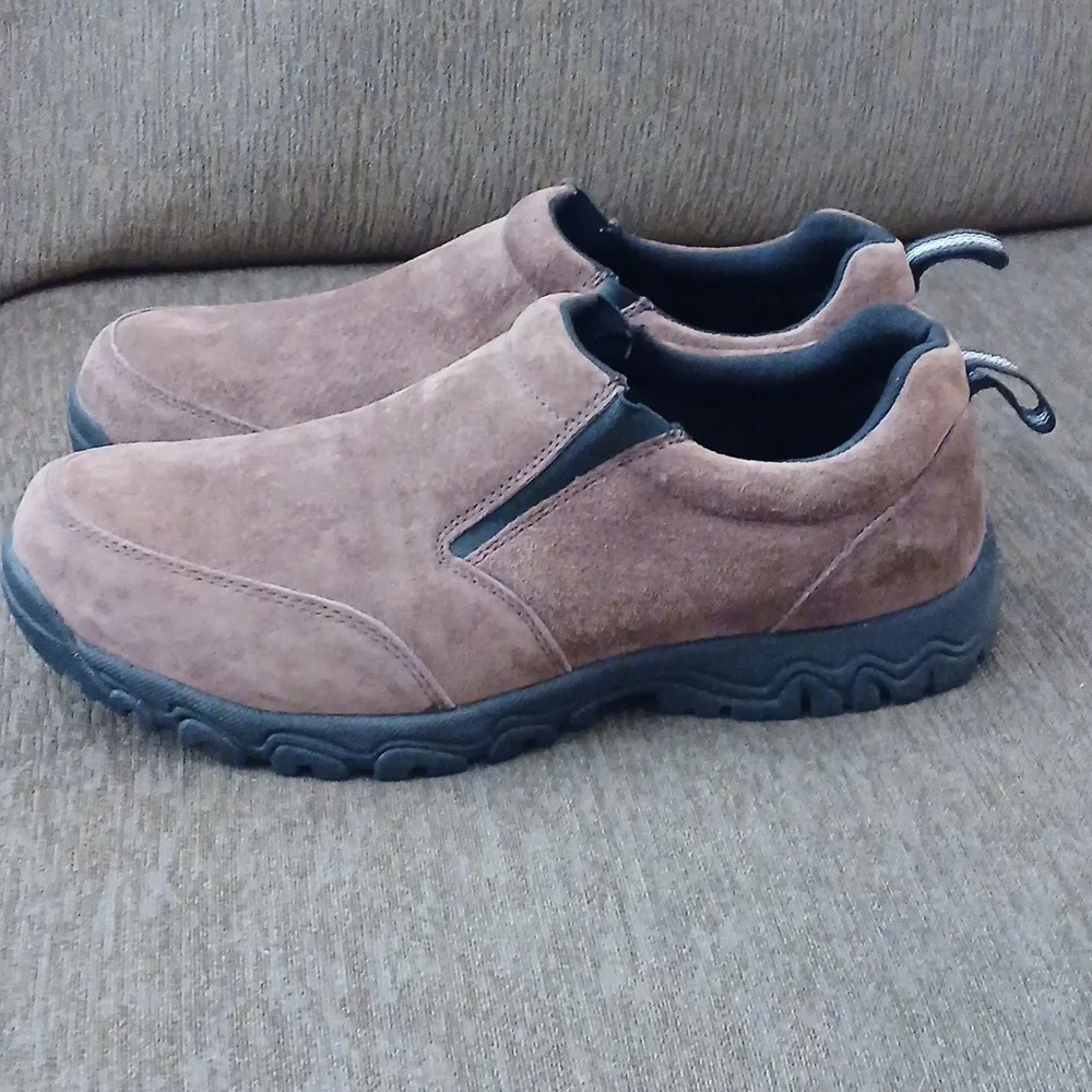 Duluth Trading Men's Wild Boar Suede Mocs